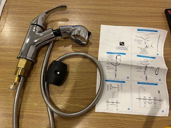 洗面用 水栓 金具 洗面台 蛇口 シングル レバー ダブル コントロール