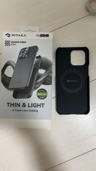 PITAKA iPhone15 ProMaxケース アラミド繊維 MagSafe