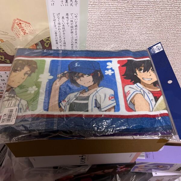 超平和バスターズ マフラータオル 「埼玉西武ライオンズ×劇場版 あの日見た花の名前を僕達はまだ知らない。」 劇場版 あの花