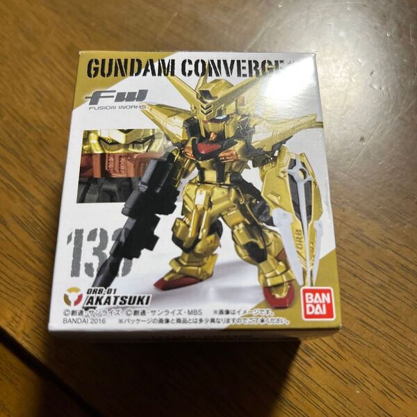 外箱開封のみ FW GUNDAM CONVERGE ♯3 アカツキ 商品説明必読
