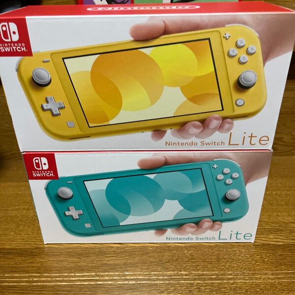 Nintendo Switch Lite ターコイズ イエロー 2台セット商品説明必読