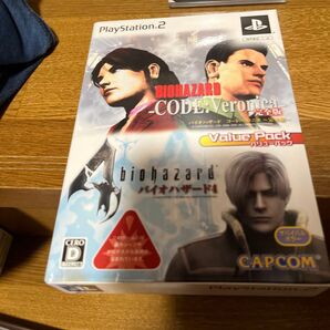 【PS2】 バイオハザード コード:ベロニカ 完全版 バイオハザード4 バリューパック商品説明必読