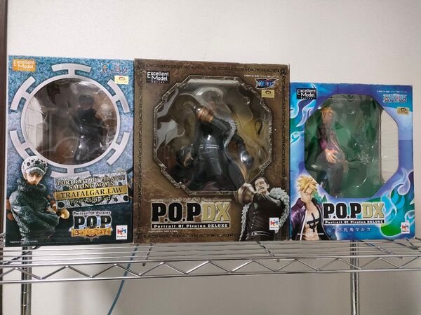 フィギュア ONE PIECE P.O.P ロー マルコ クロコダイル