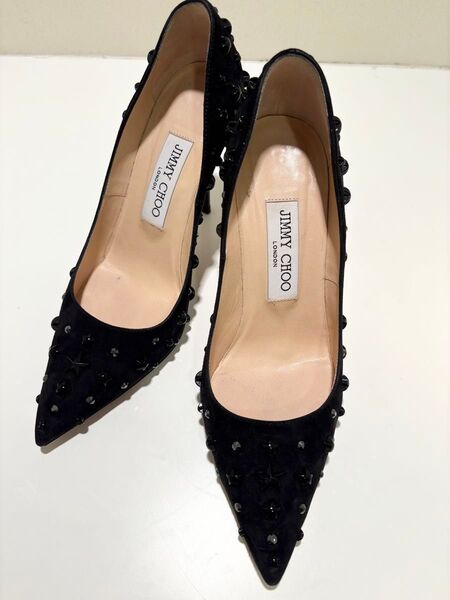 Jimmy Choo ジミーチュウ スタッズ パンプス ブラック 36