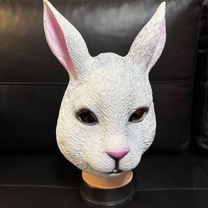うさぎ ハロウィン 仮面 お面 ハーフマスク 仮装 コスプレ 大人 動物 マスク お面 兎