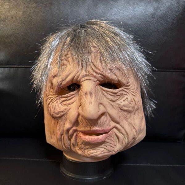 USJ 老人 おじいちゃん リアル マスク 仮面 かぶり物 コスプレ ハロウィン お面 男性 老人