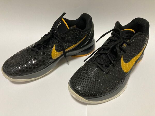 NIKE ZOOM KOBE6 Black Del Sol 27cm 中古