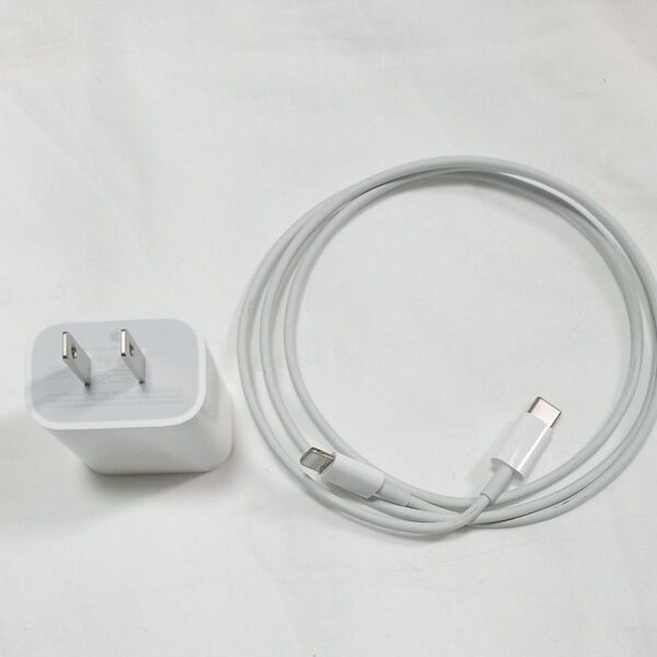 Appleアップル純正iPad付属品 20W急速充電器 純正ケーブル