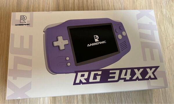 RG34 ANBERNIC グレイシャーブルーアンバーニック ゲームボーイアドバンス