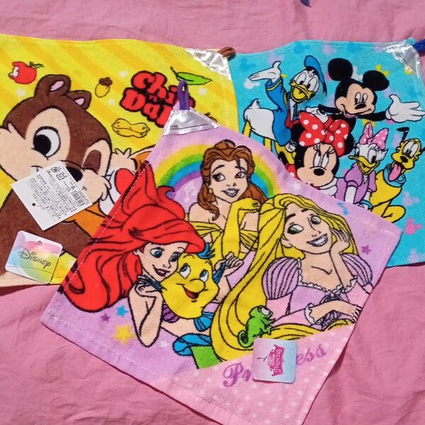 ループタオル ディズニー 3枚セット