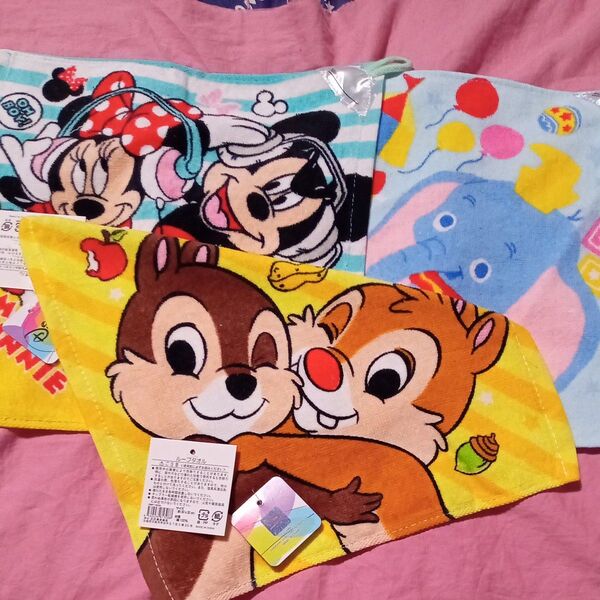 ループタオル ディズニー 3枚セット
