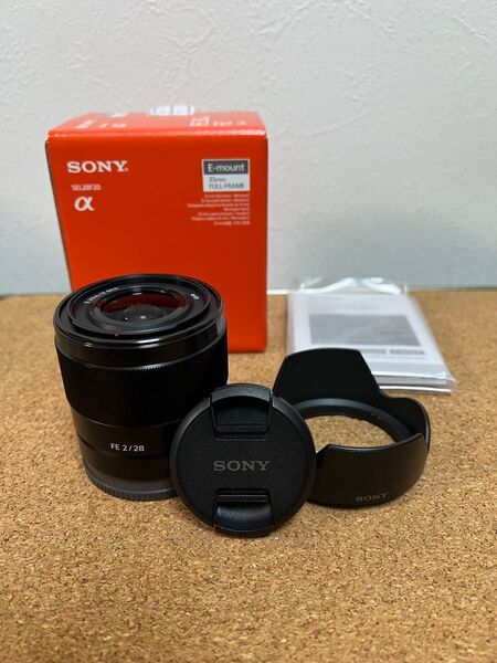 SONY SEL28F20 FE 28mm F2 単焦点 レンズ