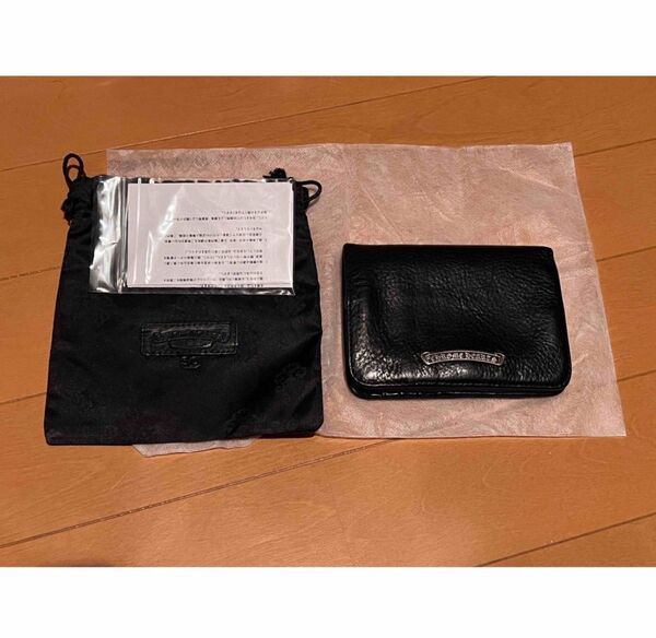 【幻の一品!美品!至極の逸品】クロムハーツ ジョーイウォレット 財布