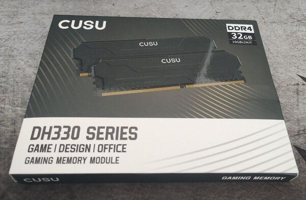「新品」CUSU DH330シリーズ DDR4 3200Mhz デスクトップメモリ 32GB (16GB×2)