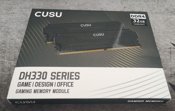 「新品」CUSU DH330シリーズ DDR4 3200Mhz デスクトップメモリ 32GB (16GB×2)