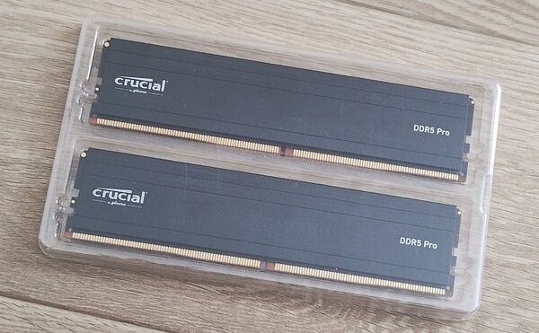 「美品」クルーシャル PRO 32GBX2枚 64GB DDR5-5600MHz