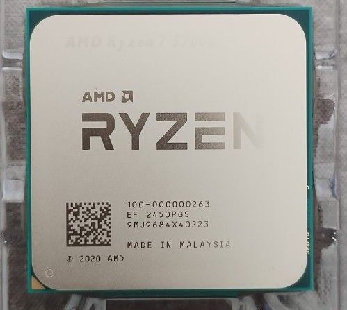 「動作確認済/ほぼ新品」AMD Ryzen 7 5700G ※本体