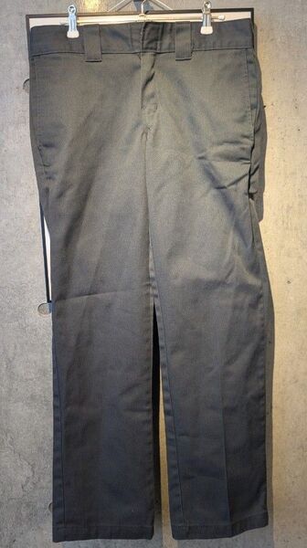Dickies slim straight ワークパンツ ブラック