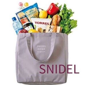 スナイデル 3ポケットつき BIG トートバッグ SNIDEL 新品