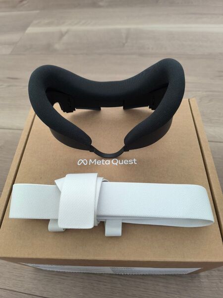 新品 Meta Quest3純正 ヘッドスストラップ+ 接顔部品