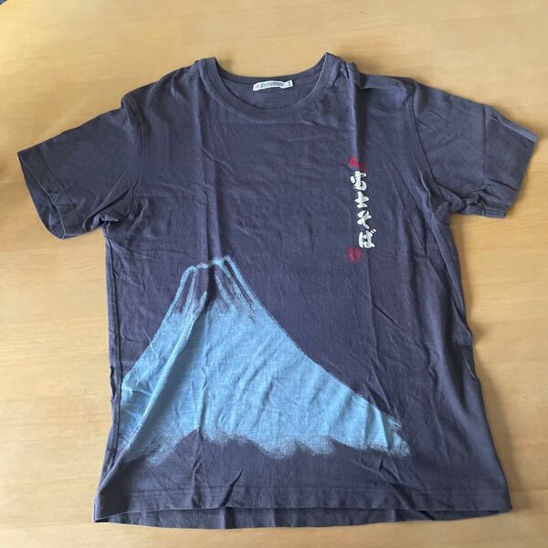 UNIQLO 富士そば UTコラボ 富士山グラフィック Tシャツ Mサイズ