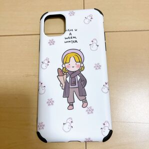iPhoneケース 冬デザイン iPhone11