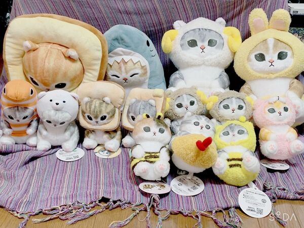 モフサンド mofusand ぬいぐるみ 新品 美品 タグ付き まとめ買い歓迎 猫 送料無料
