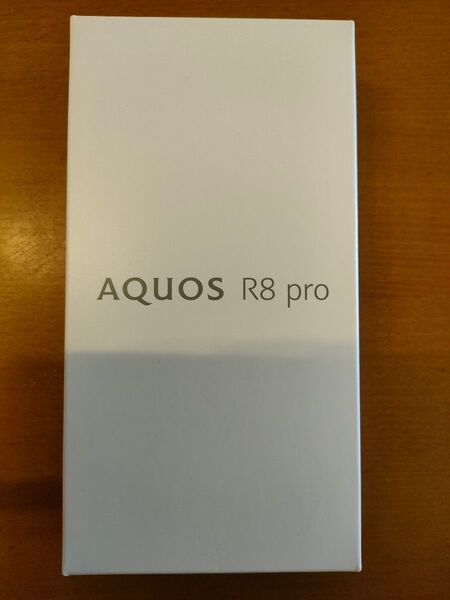 【新品未使用】AQUOS R8 pro SH-R80P 12GB/256GB ブラック/Black