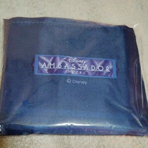 【宿泊者限定】新品 未開封 未使用 ディズニー アンバサダーホテル エコバッグ ネイビー