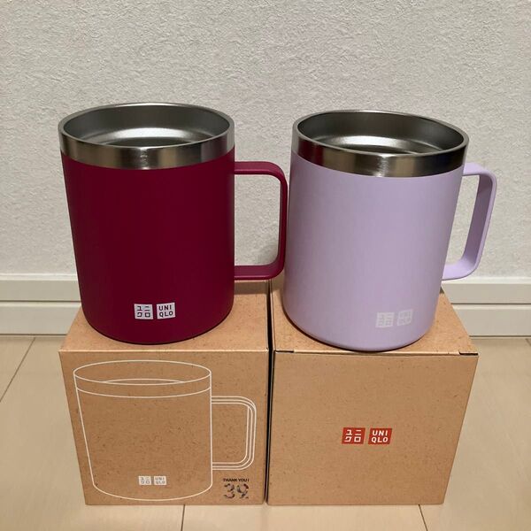 ユニクロ ステンレスマグカップ 2個セット