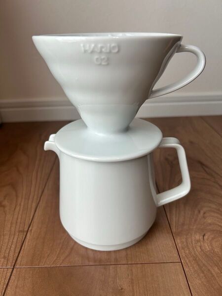 ハリオ HARIO 陶器コーヒードリッパー 訳あり品 キントー KINTO 陶器ポット 訳あり品