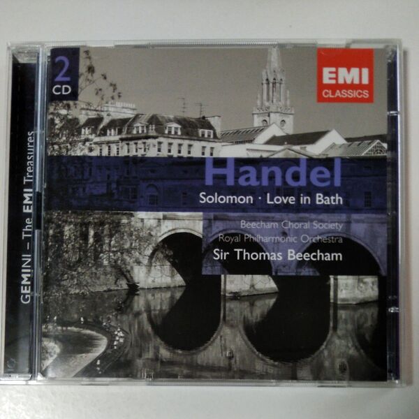 ヘンデル オラトリオ ソロモン Love in Bach トーマス・ビーチャム指揮他