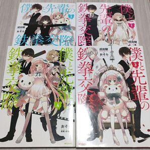 僕と先輩の鉄拳交際 1~4巻 全巻セット
