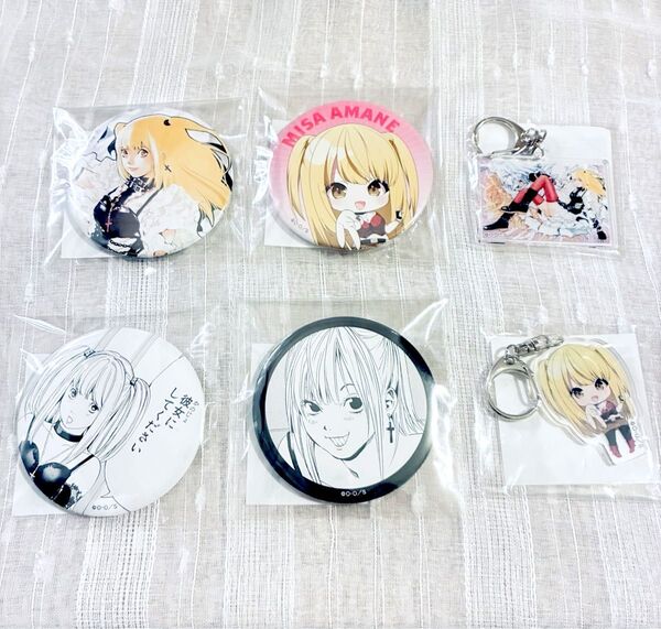 デスノート DEATH NOTE くじ引き堂 オンラインくじ 缶バッジ アクリルキーホルダー アクリルチャーム アクチャ 弥海砂