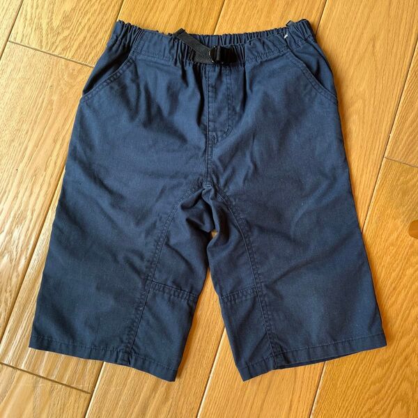 キッズ 男の子 半ズボン ハーフパンツ ネイビー 160