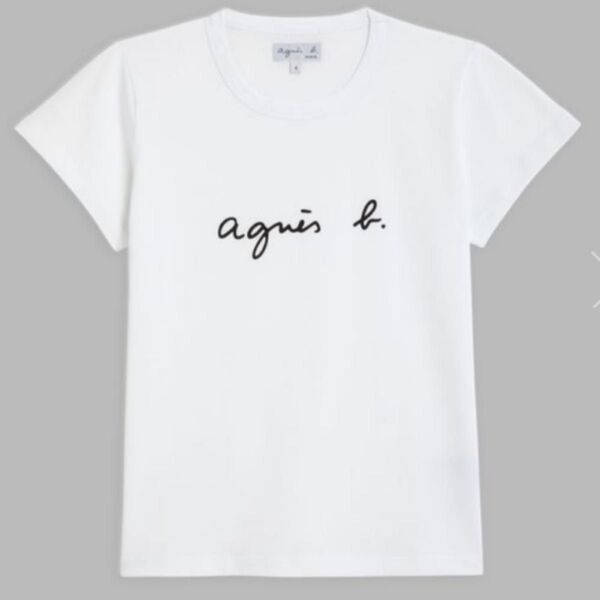 アニエスベー ロゴ Tシャツ T1 ホワイト