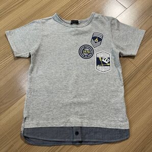 BEBE Tシャツ グレー 男の子 おしゃれ
