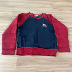 スウェット トレーナー ネイビー 刺繍