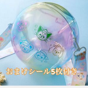 新発売TDS ダッフィー&フレンズ カラフルハピネス ポップコーンバケット おまけ付き