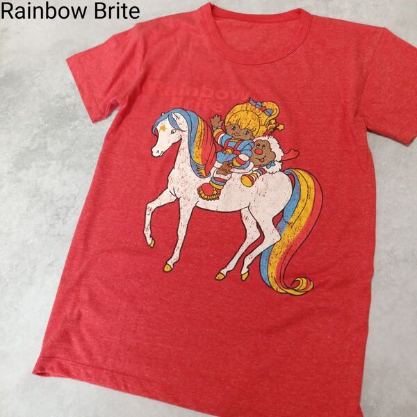 一点物 レインボーブライト ヴィンテージ プリントTシャツ 80s 90s 半袖Tシャツ USA製