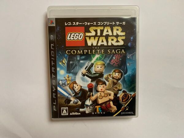 中古 【PS3】 レゴ スター・ウォーズ コンプリート サーガ、ハガキ、チラシ、説明書付き