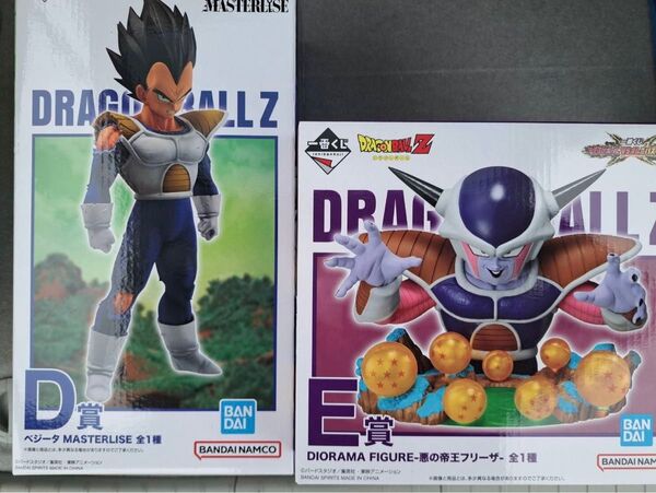 最終値下げ!21時まで価格!一番くじ ドラゴンボール VSオムニバスCROSS D賞 ベジータ E賞フリーザ