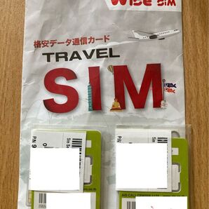 AIS SIM2Fly アジア32ヶ国プリペイドSIMカード / データ通信6GB / 8日間(192時間) 2枚組