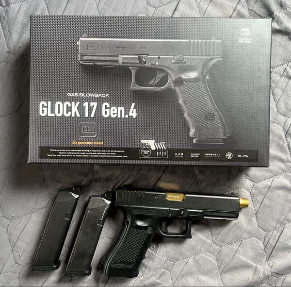 東京マルイ グロック17 GLOCK17 Gen4美品 ライラクスアウターバレル&PDI6.01インナーバレル