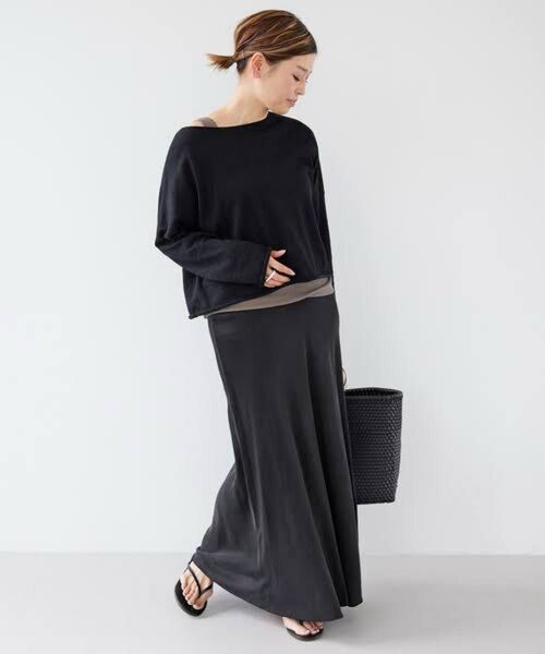 Deuxieme Classe Cu/R Maxi スカート マキシ丈 ドゥーズィエムクラス EVERYDAY I LIKE.