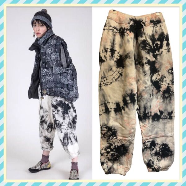 KAPITAL タイダイスウェットパンツ キャピタル size1 宇多田ヒカル KOUNTRY 日本製