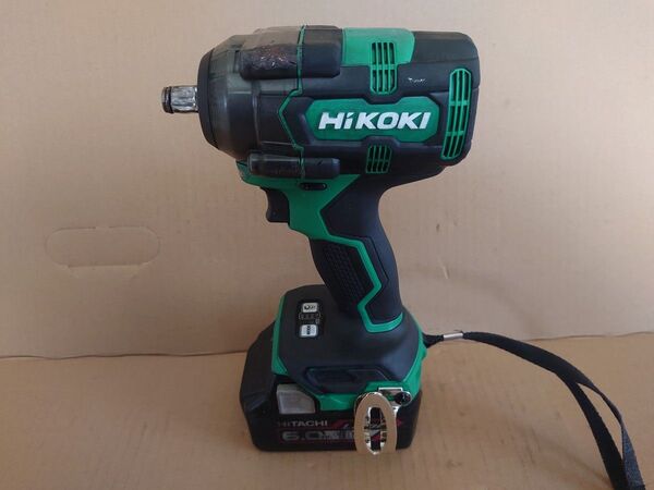 HIKOKI ハイコーキ 18V インパクトレンチWR18DH 中古品 バッテリー付属