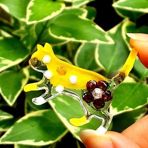 菜の花猫 菜の花 ねこ チャーム ピンバッチ ブローチ マグネット オリジナル