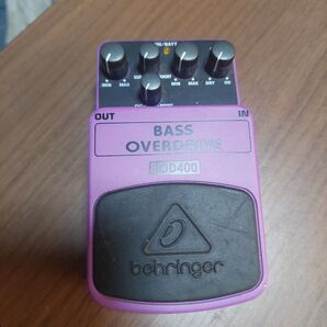 エフェクター BEHRINGER オーバードライブ BOD400