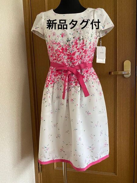 【新品タグ付】【レア】(特価)エムズグレイシー花柄ワンピースM'SGRACYエムズグレイシーweb掲載